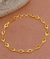 Real Gold Finish Gold Bracelet Wedding Forming Collections BRAC903