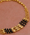 Blackbeads Chain Type Gold Plated Bracelet With Price BRAC906