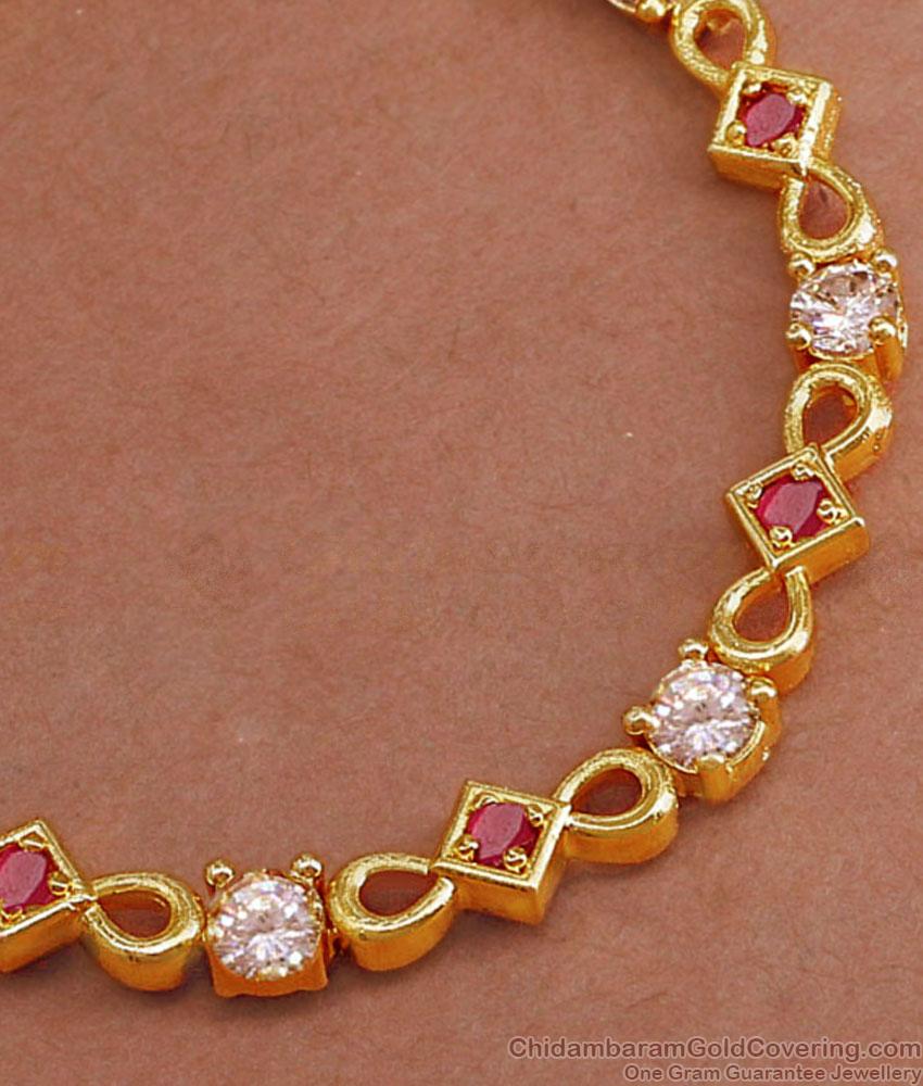 High Quality Fancy Modern Gold Bracelet Designs Online BRAC953