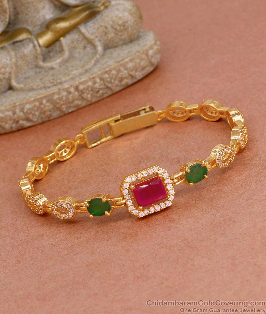 Unique High Quality Gold Imitation Party Wear Bracelet BRAC958