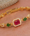 Unique High Quality Gold Imitation Party Wear Bracelet BRAC958