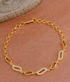 New Model 1 Gram Gold Chain Bracelet For Women BRAC972