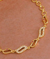 New Model 1 Gram Gold Chain Bracelet For Women BRAC972