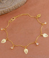 Attractive Party Wear Gold Plated Bracelet Ad Charms Design BRAC991