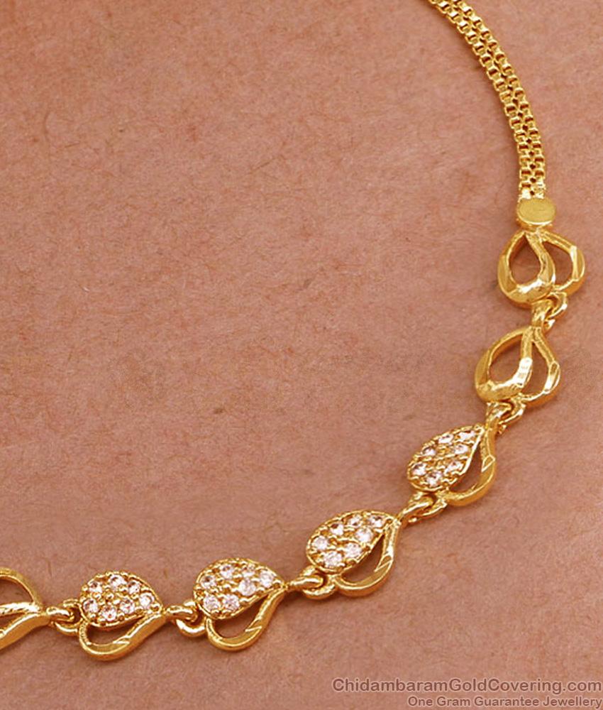 High Quality Gold Imitation Heart Shaped Bracelet Guarantee Jewelry BRAC999