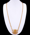 Premium Impon Panchaloha Dollar Gold Plated Chain Colletcions BGDR1134-Lg