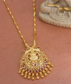 Divine Lakshmi Dollar Ruby Stone Design Gold Chains BGDR1148