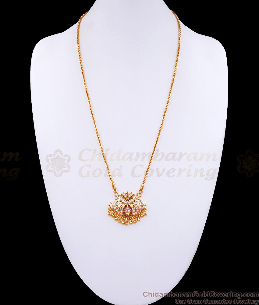 Original Impon Dollar With Gold Plated Chain BGDR1150