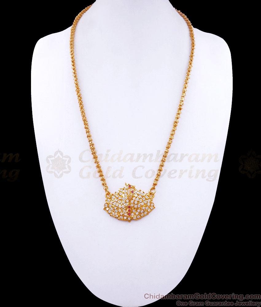 Premium Impon Dollar Chain Swan Design 5 Metal Jewelry BGDR1156