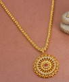 Latest Stone Pendant Beautiful Dollar Chain Imitation Jewellry BGDR1159