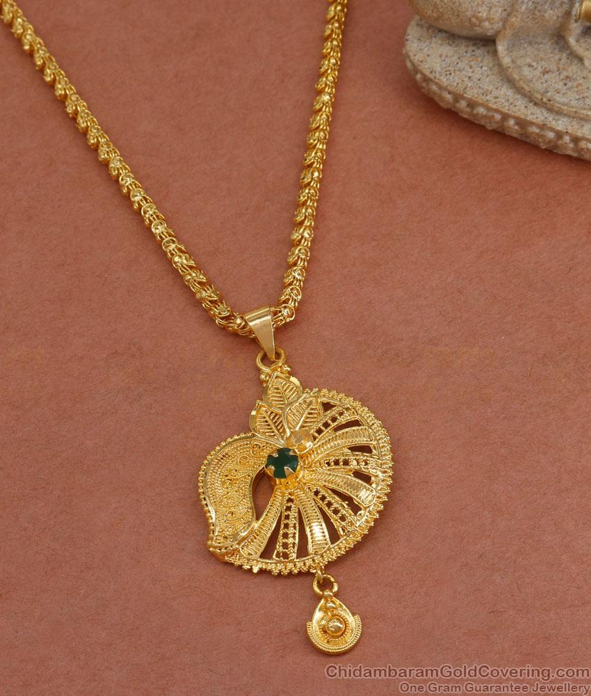 Elegant Sangu Design Gold Plated Dollar Chain BGDR1177