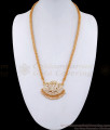 Full White Stone Impon Dollar Swan Design With Chain BGDR1282