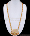 30 Inch Long Big Lotus Impopn Dollar Gati Stone Design With Heart Chain BGDR1288-Lg