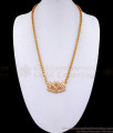 Traditional Perumal Namam Design Impon Dollar Chain Collections BGDR1289