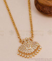 High Quality Impon Peacock Dollar Chain With Hanging Stones BGDR1301