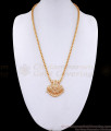 High Quality Impon Peacock Dollar Chain With Hanging Stones BGDR1301