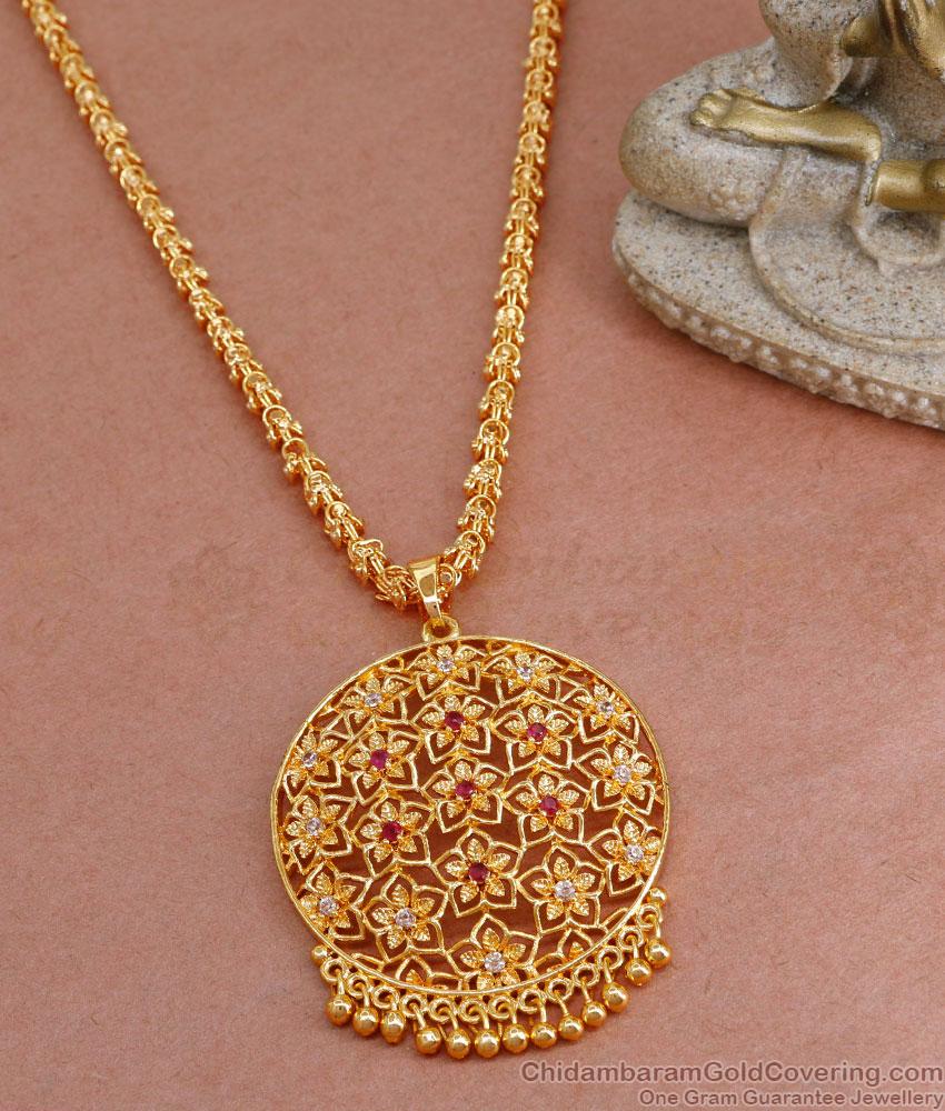 Glittering Stars Ad Stone Gold Plated Dollar Chain Shop Online BGDR1306