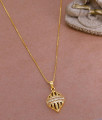 Daily Wear Gold Designer Pendant Long Chain At Affordable Price BGDR1320