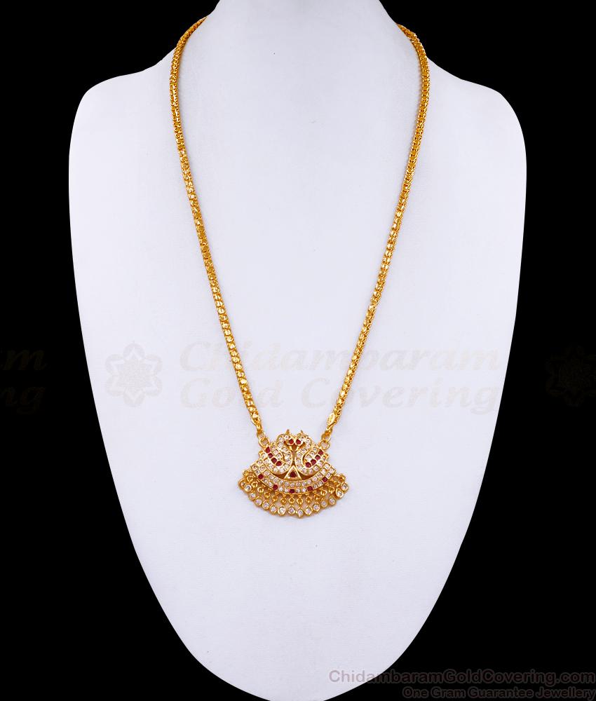 High Quality Impon Double Swan Dollar Chain 1 Gram Gold Jewelry BGDR1326