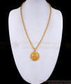 Elegant Gold Model Dollar Chain Plain Design For Daily Wear BGDR1387