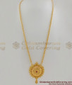 Creative Red Stone Gold Dollar Chain For Ladies BGDR311