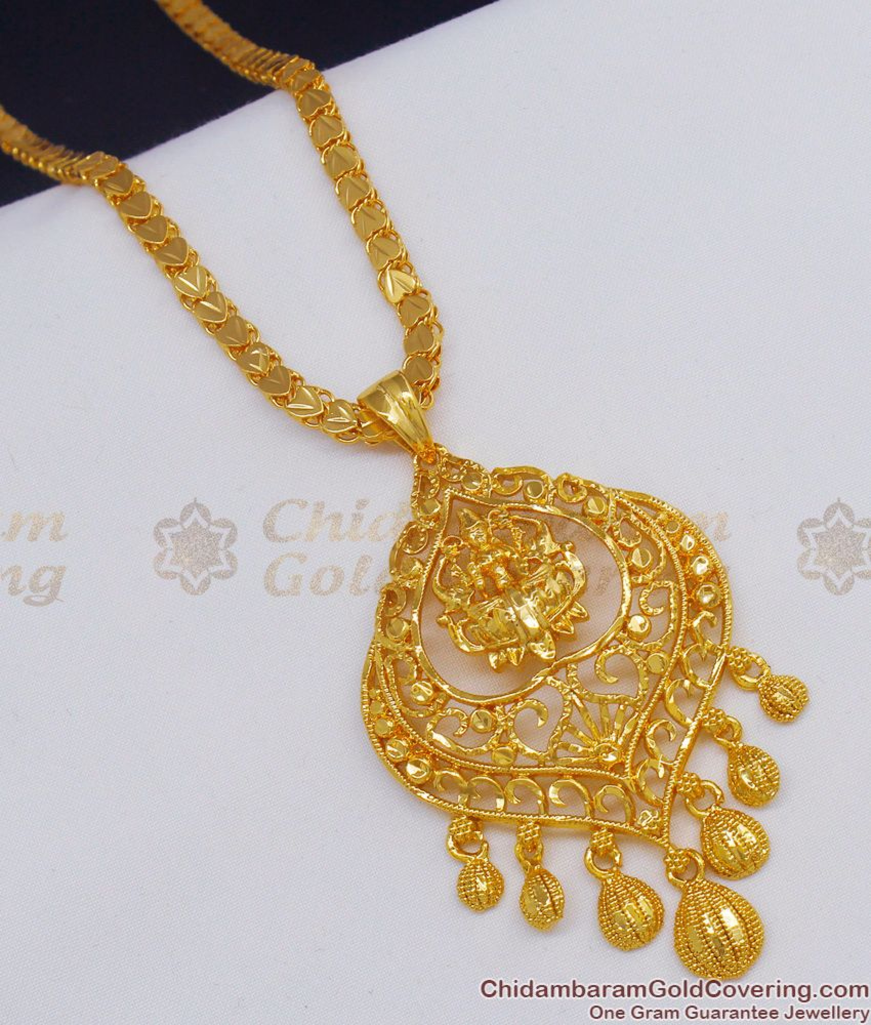 Unique Lakshmi Dollar Chain New Arrivals Gold Tone Jewelry Collections ...