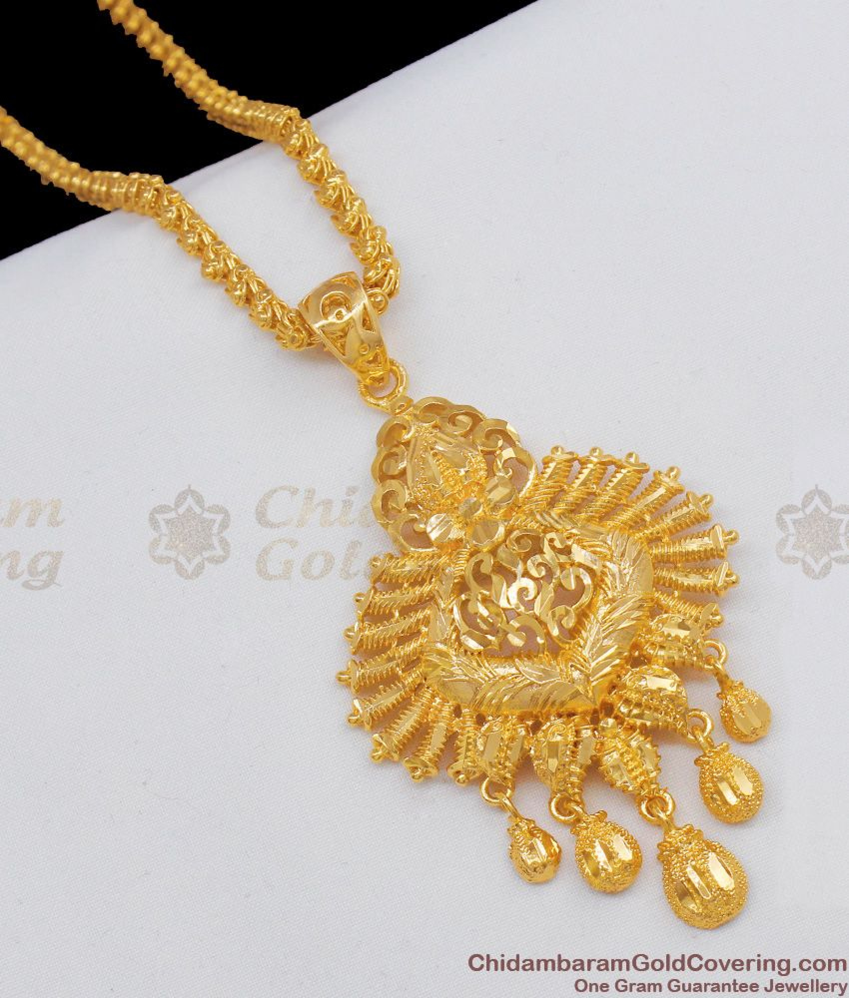 Premium Gold Finish Grand Look Dollar Chain Fancy Model Collection For ...