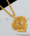 Fascinating Diwali Special Design Gold Plated Dollar Chain Jewelry For Daily Wear BGDR553