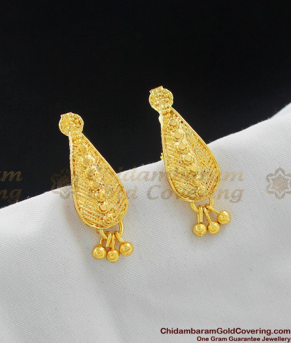 gold earrings Designs | simple | Antique | for wedding | Indian daily wear  simple | Indian jhum… | Gold earrings models, Simple gold earrings, Gold  earrings designs