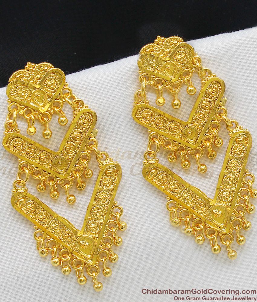 Gold Tone Kundan  Yellow Pearls Wedding Chandbali Earring  FashionCrabcom