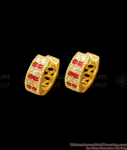 Buy Gold Ear Ring Online At Best Price P N Gadgil & Sons