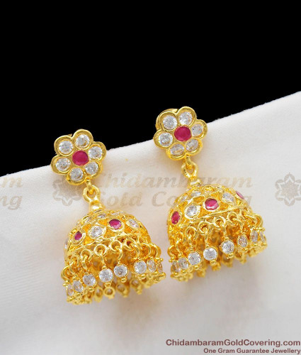 impon jhumkas