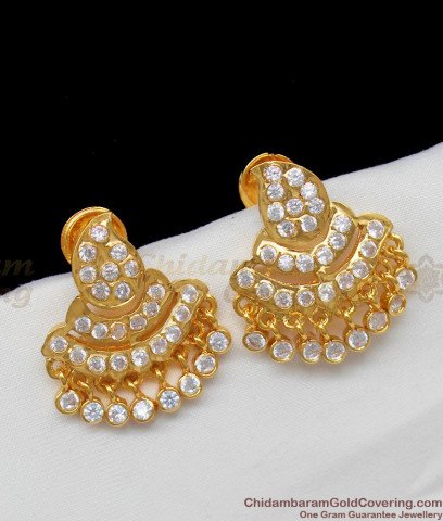 Onam Special Kerala Pattern Earrings Daily Wear Stud ER1025