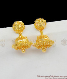 Gold jhumkas latest on sale models