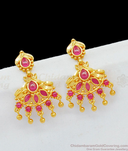 22K Gold Studs from GRT Jewellers - South India Jewels