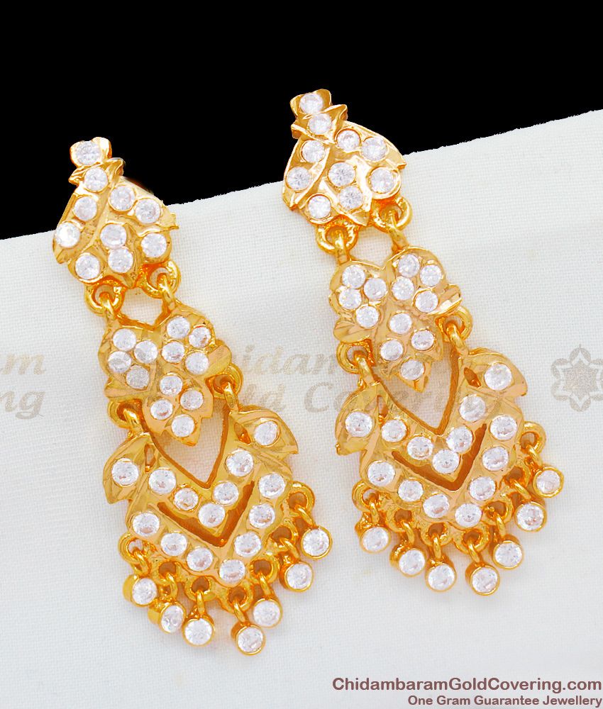 Estele Earrings  Buy Estele Rose Gold Plated CZ Circular Designer Earrings  for Women Online  Nykaa Fashion