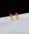 Beautiful Flower Design Stud Gold Inspired Earrings Collections Online Shop ER1832