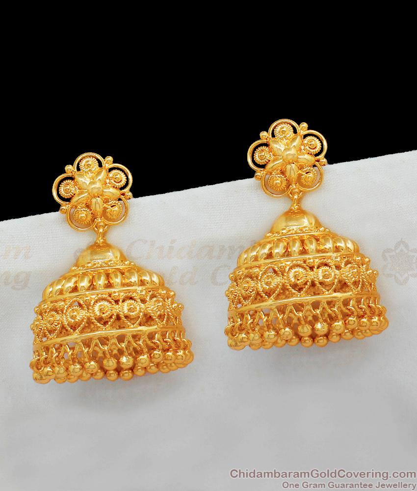 Traditional Big Umbrella Type Jhumka For Wedding ER1902