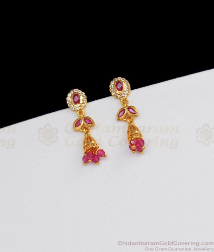 Buy Bhima Jewellers 281K Yellow Gold Earrings for Women, 2.35 g at Amazon.in