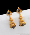 Double Layer Gold Jimmiki Earrings For Bridal Wear ER2196