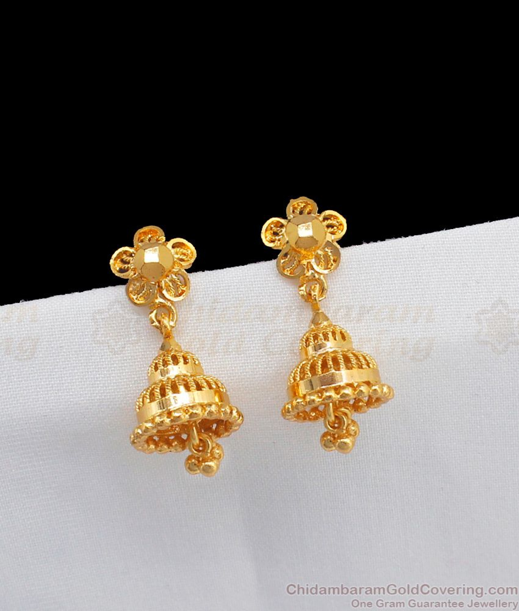 Buy One Gram Gold Jimmiki Type Earrings Collections ER2202