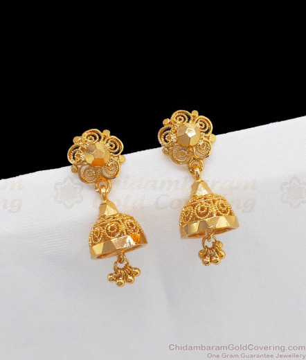 Buy Stylish One Gram Gold Jimiki Earrings For Party Wear ER2266