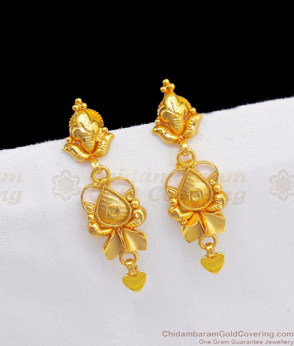 Simple & Elegant Gold Earring