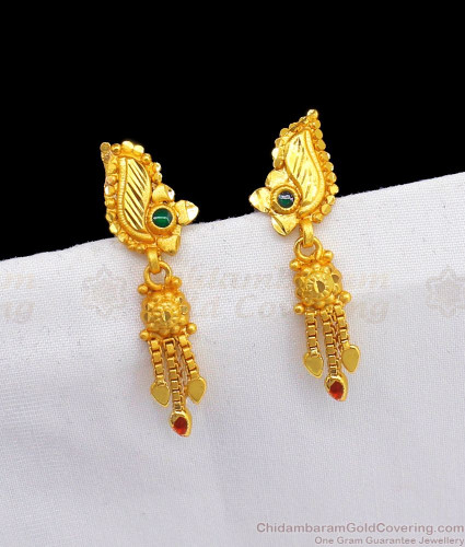 Amazon.com: Sky-Blue Colour Traditional Tops Earrings For Women|Studs  Earrings For Stylish Women By Indian Collectible: Clothing, Shoes & Jewelry