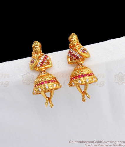 Buttalu 10 g | Gold jewels design, Gold earrings models, Indian jewellery  design earrings