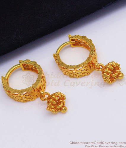 Gold Hoop Earrings Designs with Weight and Price  My Gold Earrings  Collection  Shridhi Vlog  YouTube