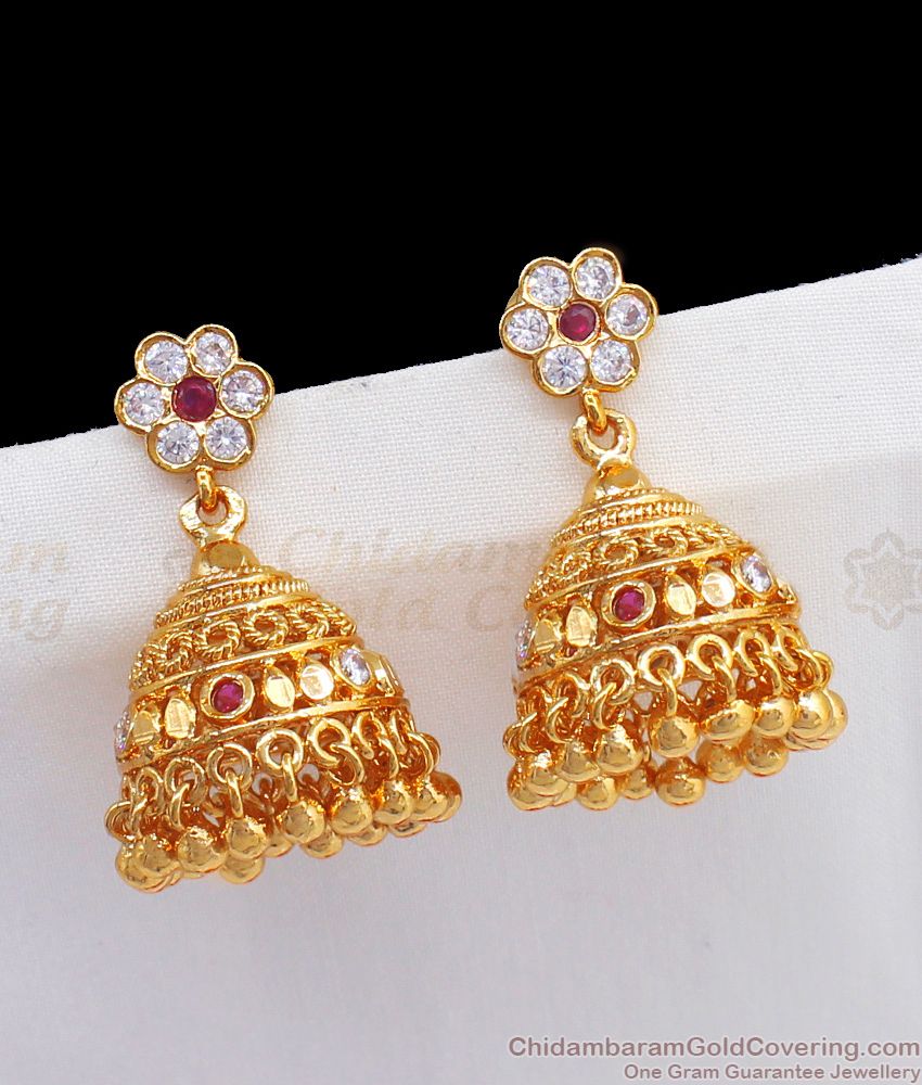 Original Big Impon Jhumkas For Wedding Collection ER2317