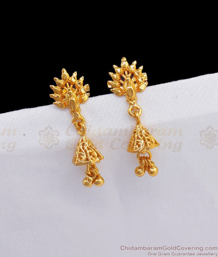 Buy American Diamond Artificial Earrings online | Buy fashion earrings  online - Frozentags - Ladies Dress Materials