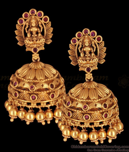 maroon color kundan antique earrings| Alibaba.com