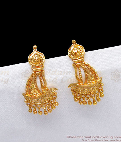 Fancy Designer Gold Earrings at Rs 5390/gram in Sangrur | ID: 22561773830